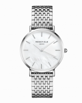 Montre Rosefield THE UPPER EAST SIDE White MOP Silver UEWS-U22