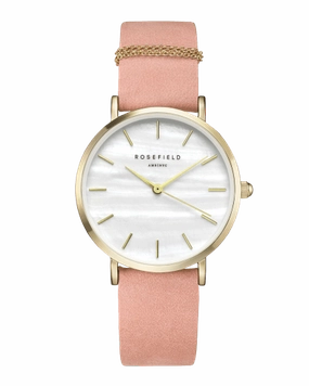 Montre Rosefield THE WEST VILLAGE Bubblegum Pink Gold WBPG-W72