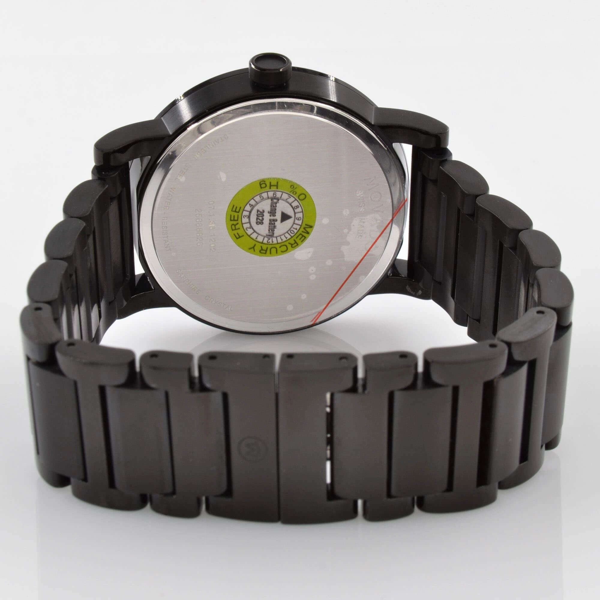 Movado Men's Quartz Watch - Museum Black PVD Stainless Steel Bracelet | 0606615