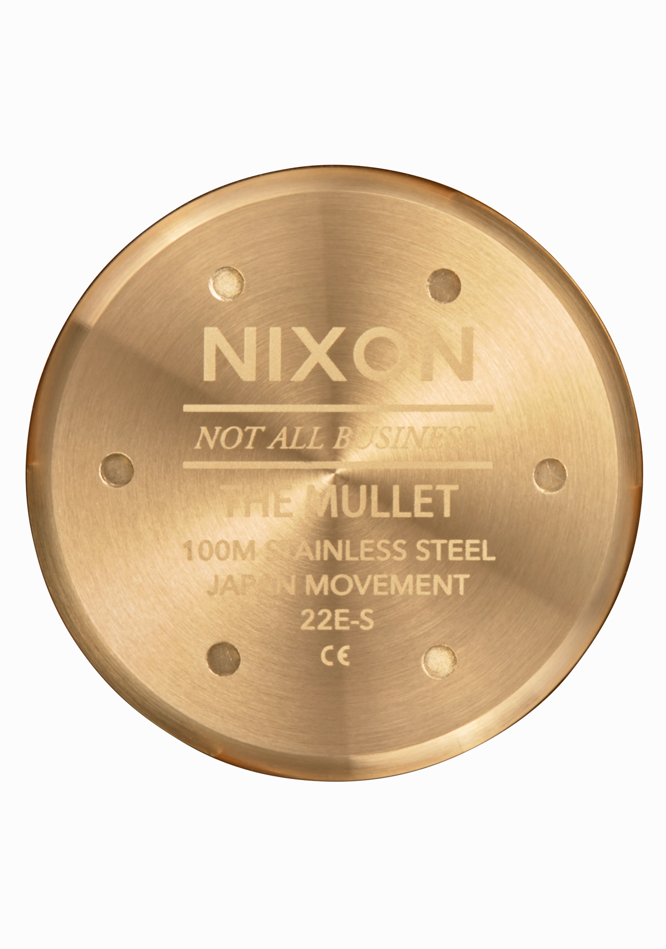Mullet - Light Gold / White