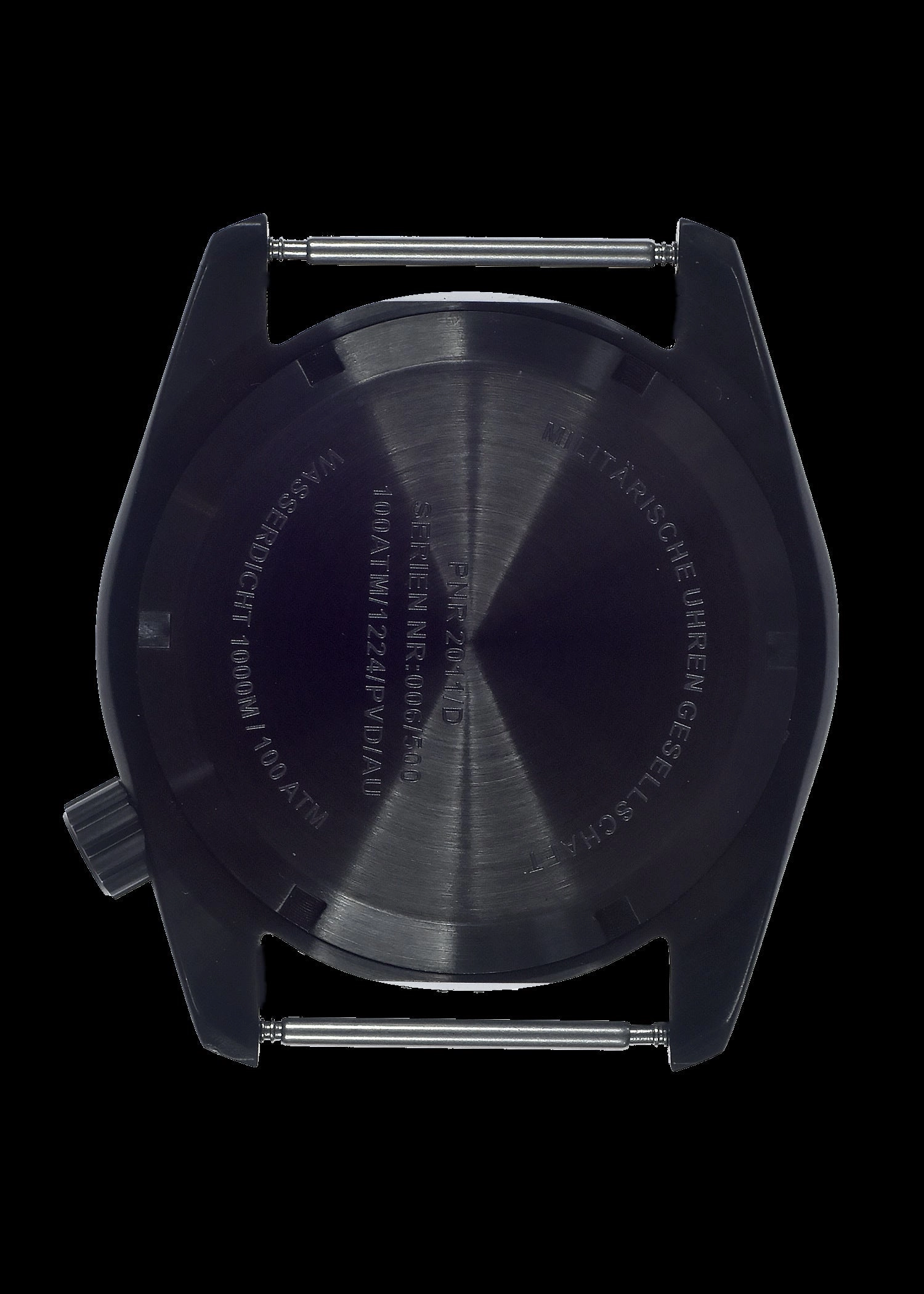 MWC "Depthmaster" Military Divers Watch C 100ATM / 3,280ft / 1000m Water Resistant, PVD Stainless Steel Case with Helium Valve (Quartz)