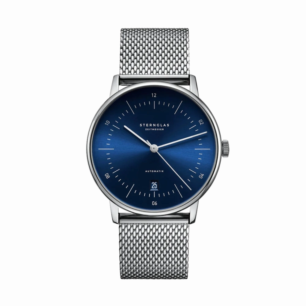 Naos Automatic Blue Dial Bracelet