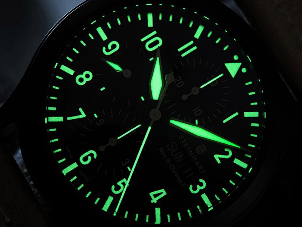 Nav B-Chrono II Black DLC 44mm