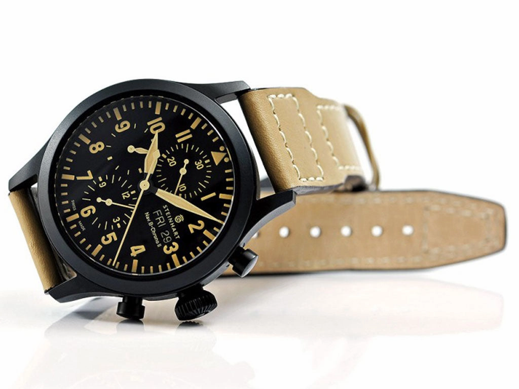 Nav B-Chrono II Black DLC 44mm