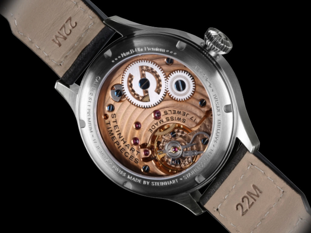 Nav B-Uhr 47 ST1 Premium Gold