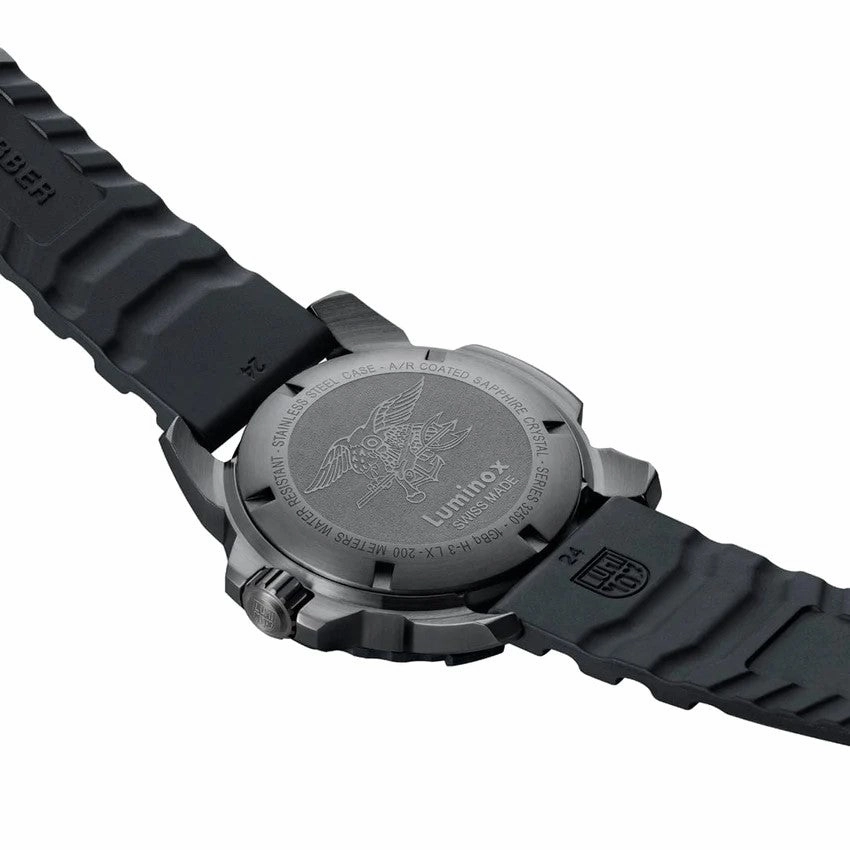 Navy SEAL Rubber, Steel, CARBONOX (RSC) Military Watch, 45 mm