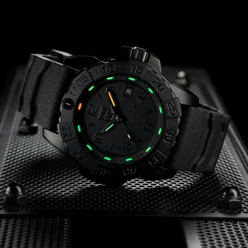 Navy SEAL Rubber, Steel, CARBONOX (RSC) Military Watch, 45 mm
