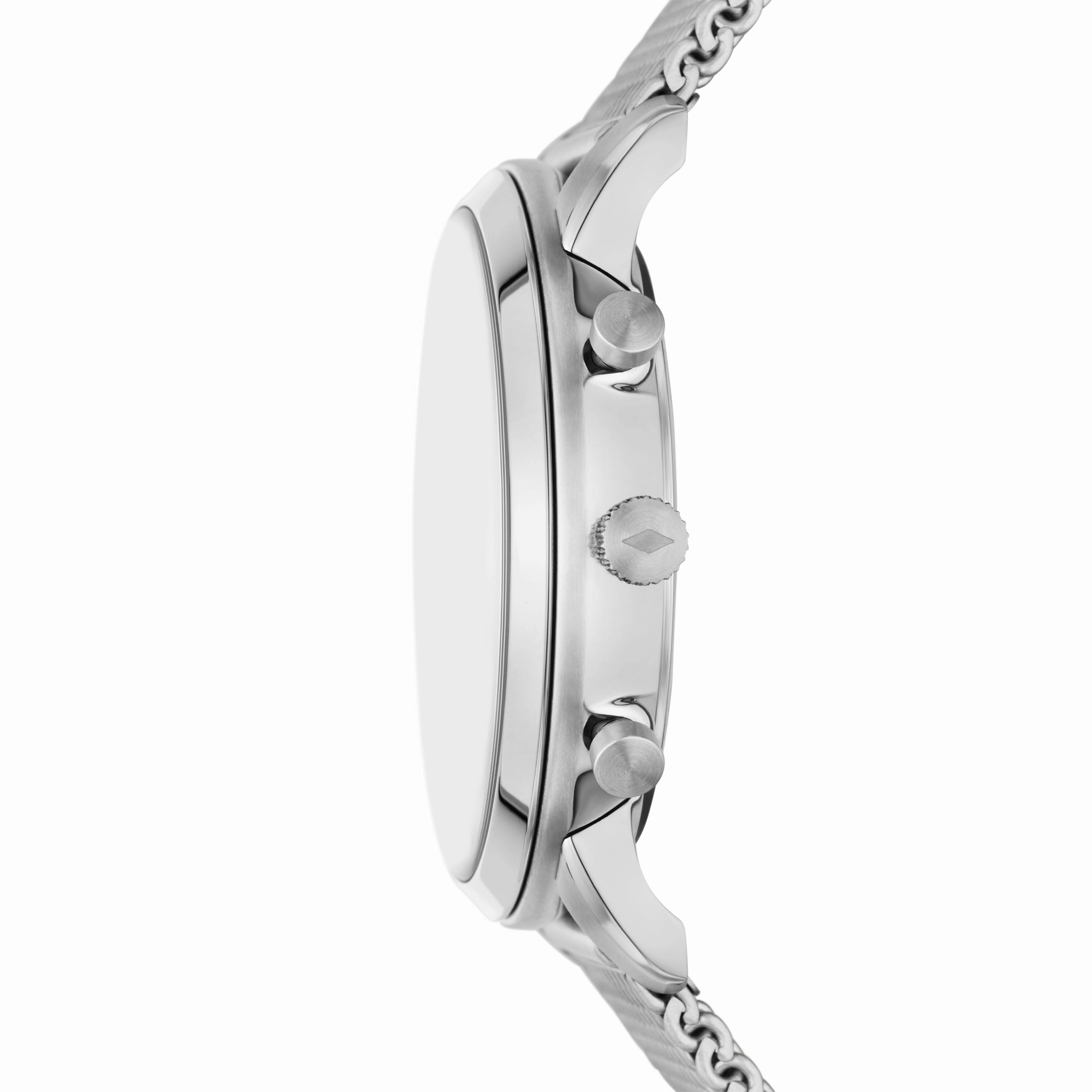 Neutra Chronograph Stainless Steel Mesh Watch and Bracelet Box Set