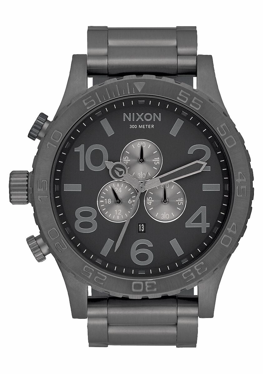 Nixon 51-30 Chrono All Gunmetal Mens Watch A083-632-00