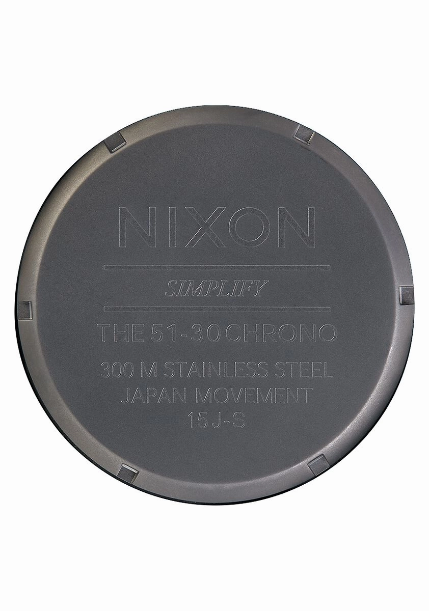 Nixon 51-30 Chrono All Gunmetal Mens Watch A083-632-00