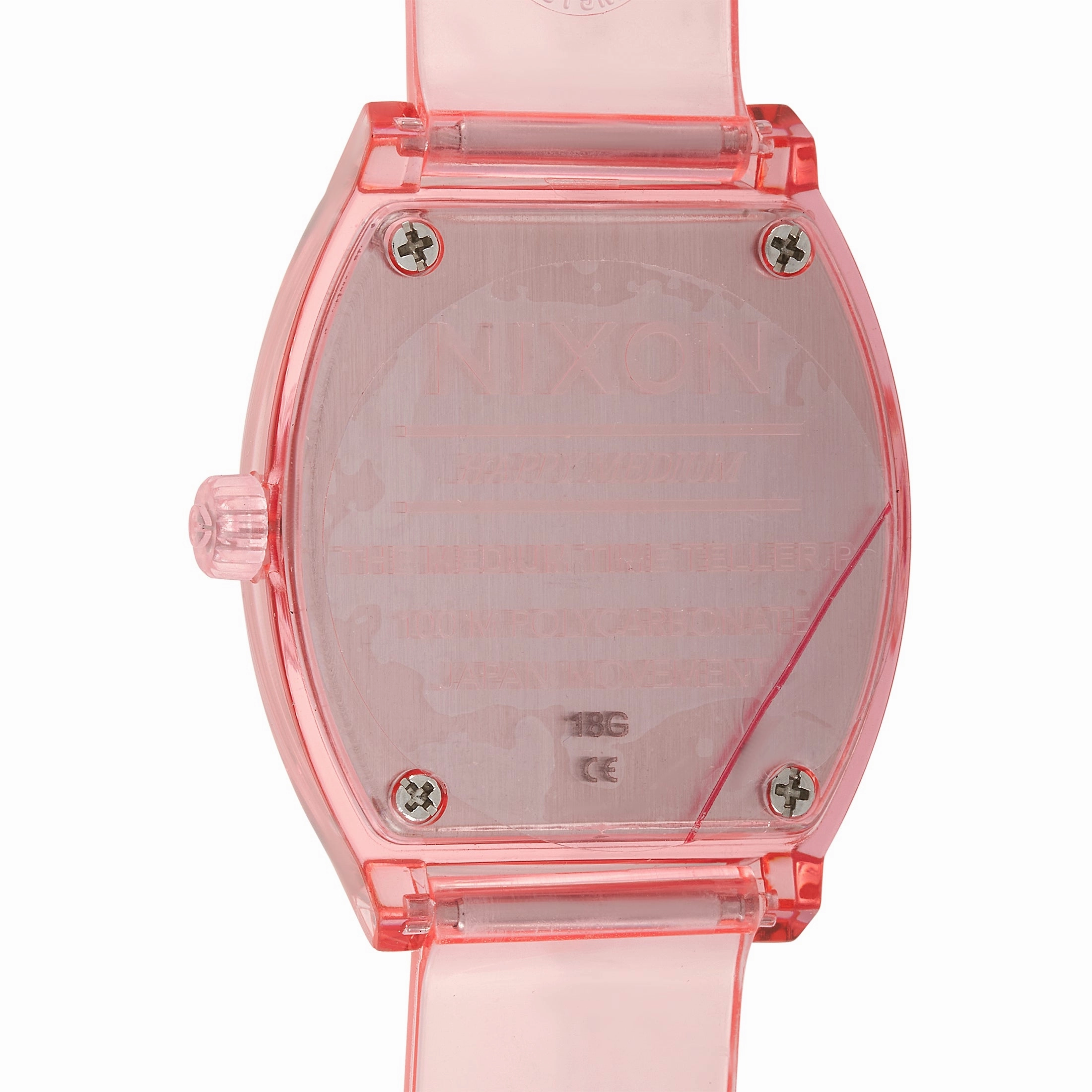 Nixon Medium Time Teller P Coral 31mm Watch A1215 685