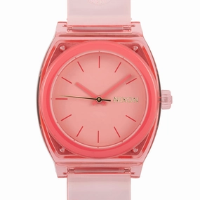 Nixon Medium Time Teller P Coral 31mm Watch A1215 685