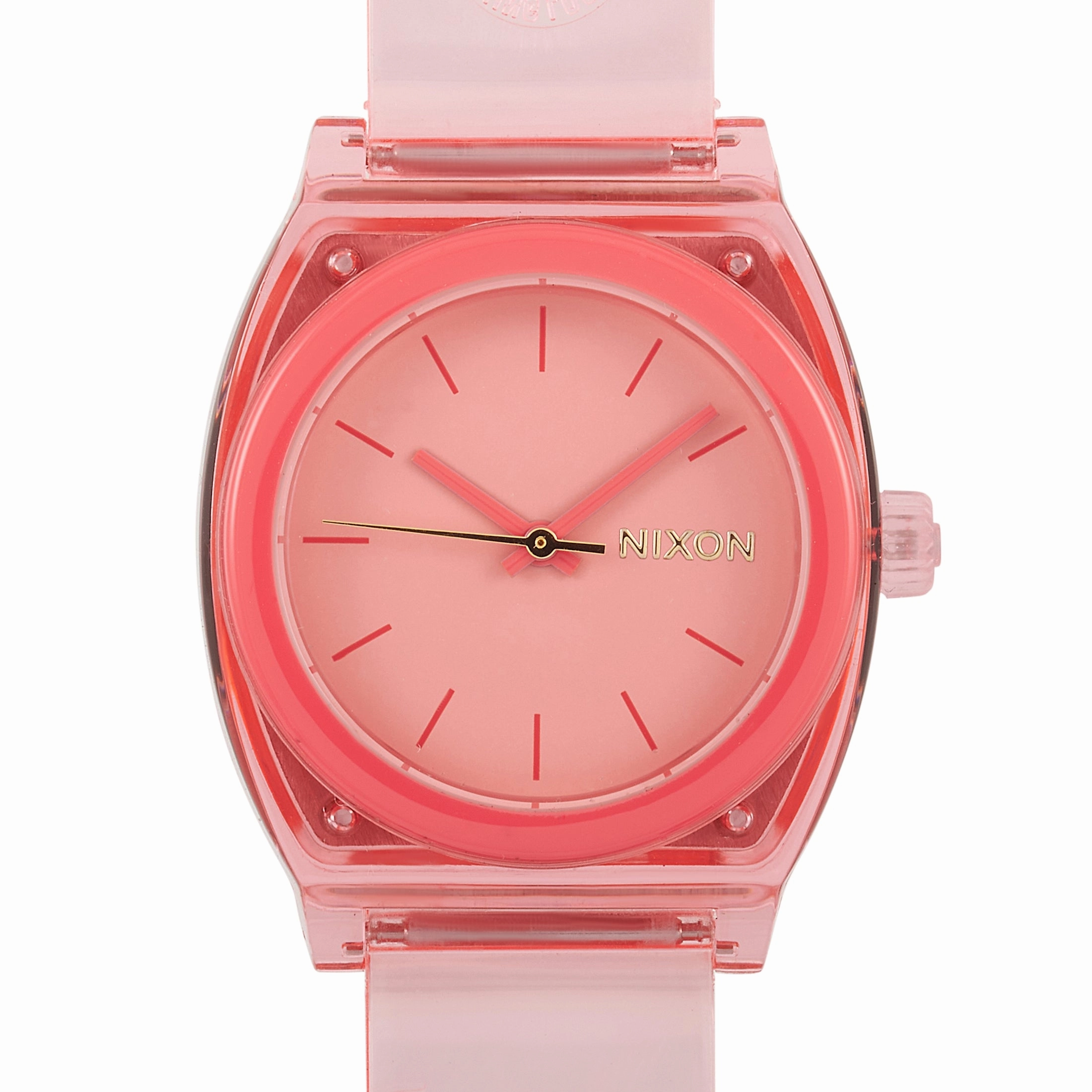 Nixon Medium Time Teller P Coral 31mm Watch A1215 685