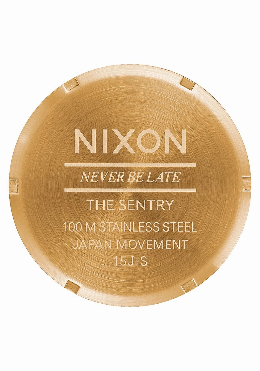 Nixon Sentry Leather Watch A105-513-00