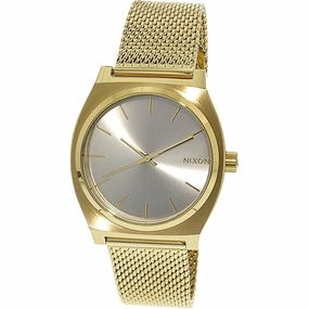Nixon Women's Mesh Bracelet Watch - Time Teller Milanese Silver Tone Dial | A11872807