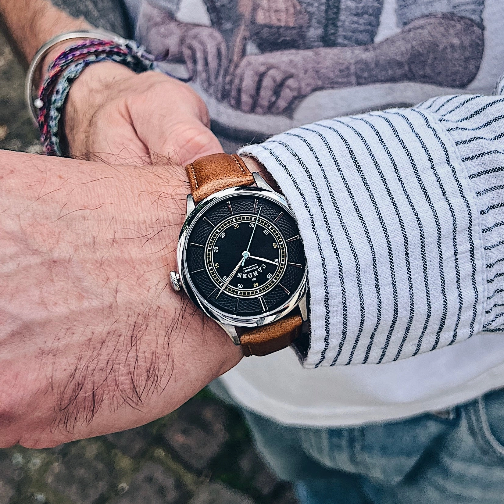 No.274 Steel, black and tan