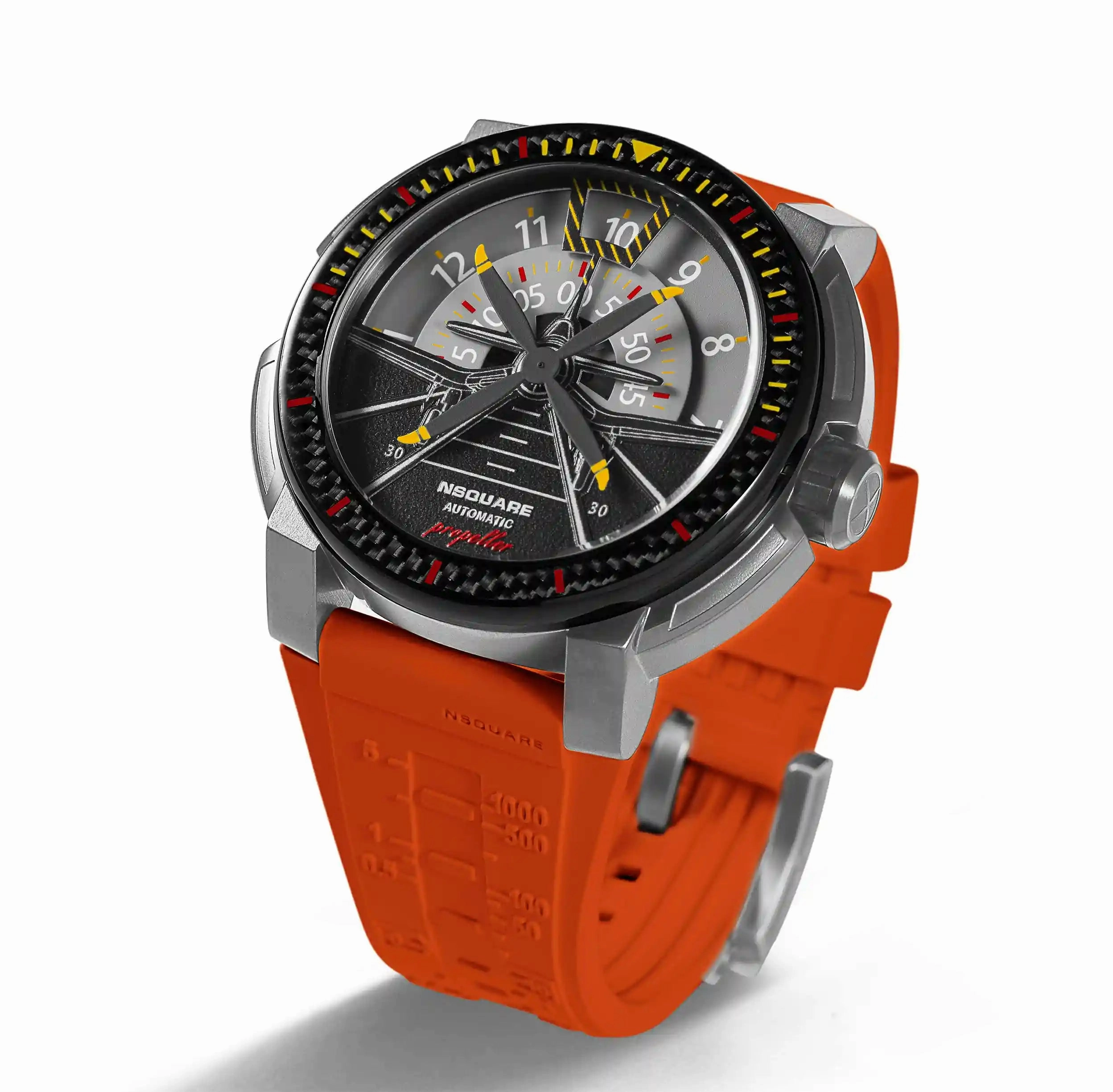 NSQUARE Propeller Automatic Watch - 48mm N26.4 Orange|NSQUARE ?o????3 ?a?????-48???3 N26.4 ????2