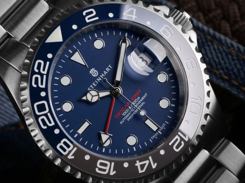 Ocean One GMT Blue/Grey Ceramic