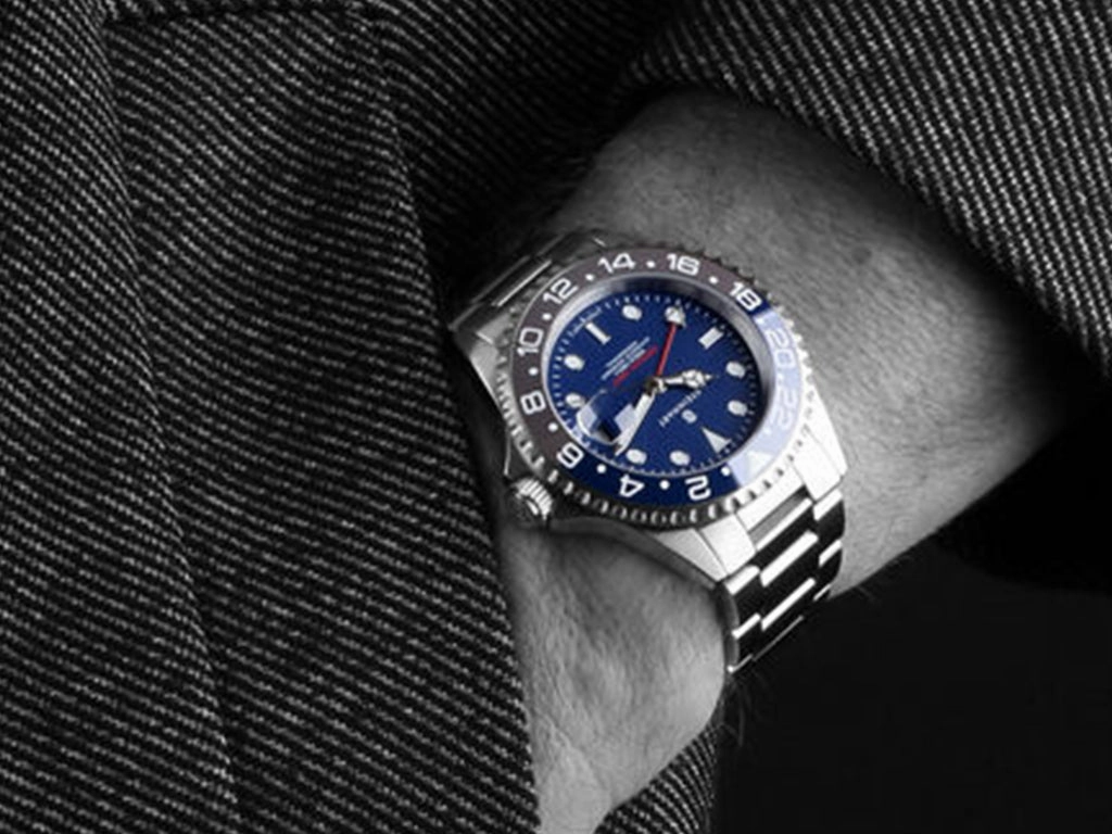 Ocean One GMT Blue/Grey Ceramic