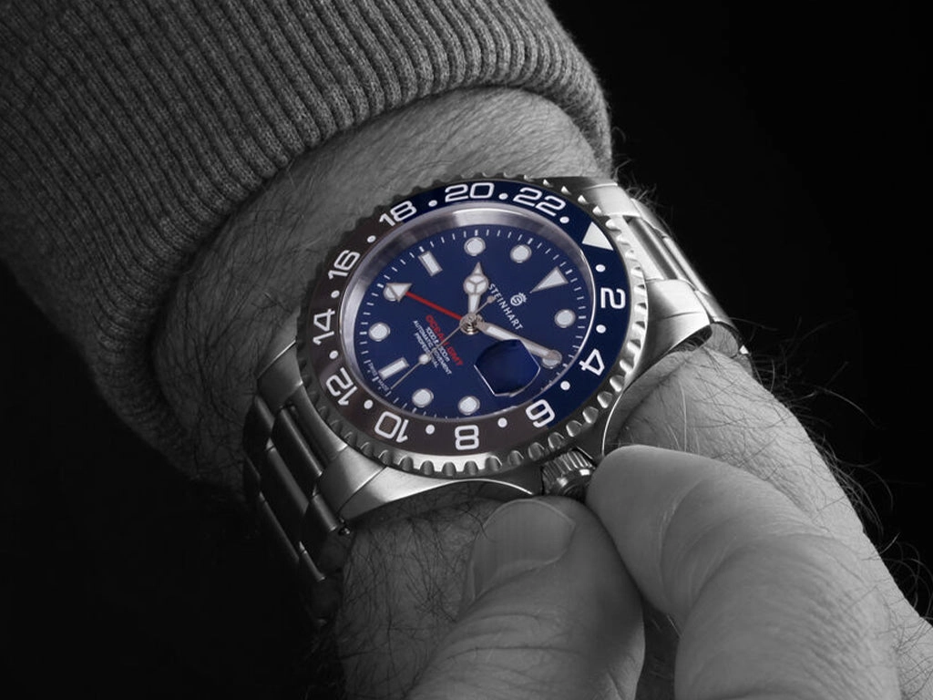 Ocean One GMT Blue/Grey Ceramic