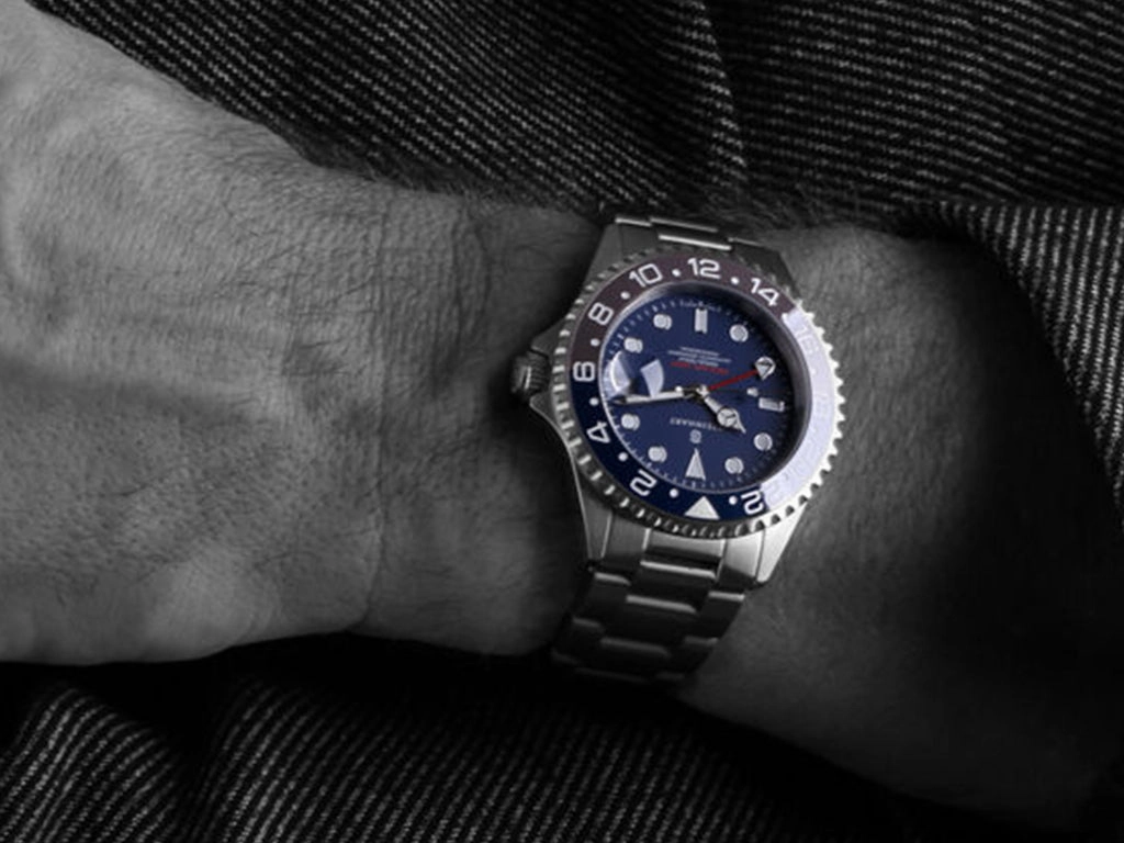 Ocean One GMT Blue/Grey Ceramic