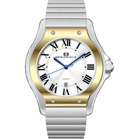 Oceanaut Men's Watch - Rayonner Quartz Silver Dial Stainless Steel Bracelet | OC1397