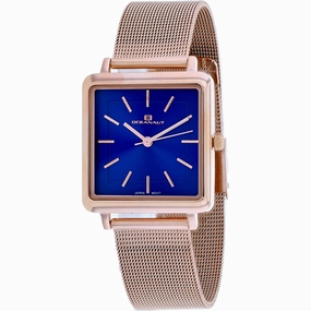 Oceanaut Women's Watch - Traditional Blue Dial Plated Steel Bracelet | OC0288