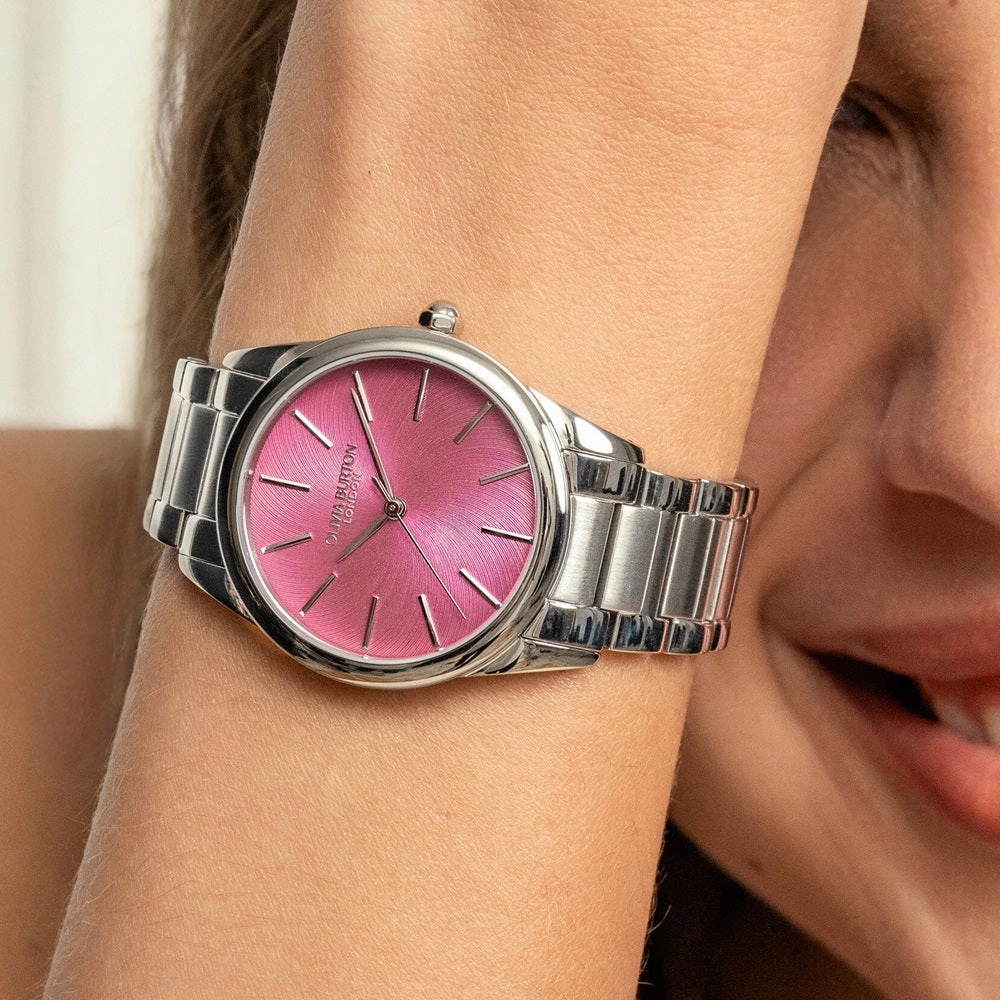 Olivia Burton Classic Glowful Pink Crush Ladies Watch 24000237