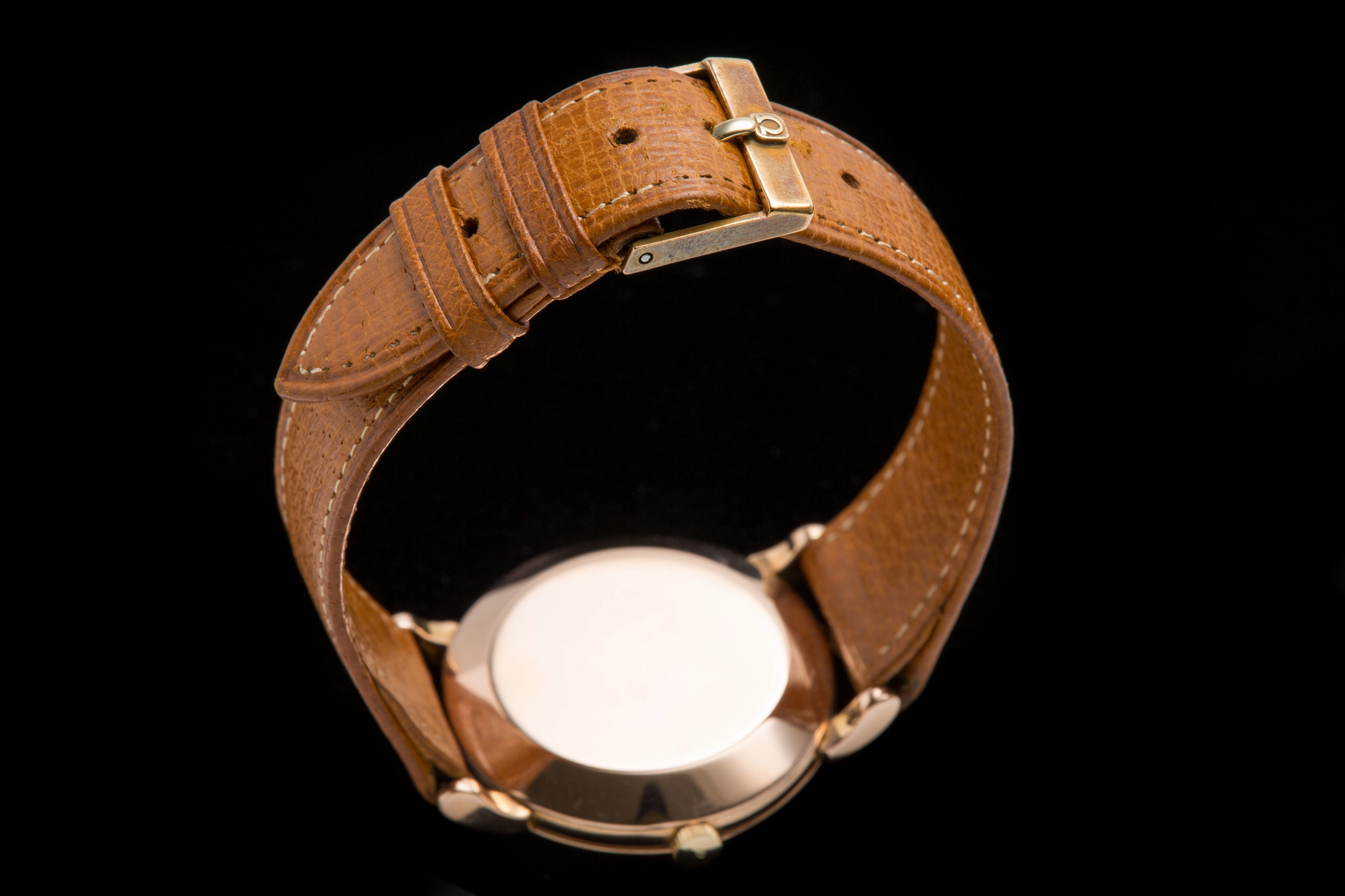 Omega 14ct Rose gold automatic