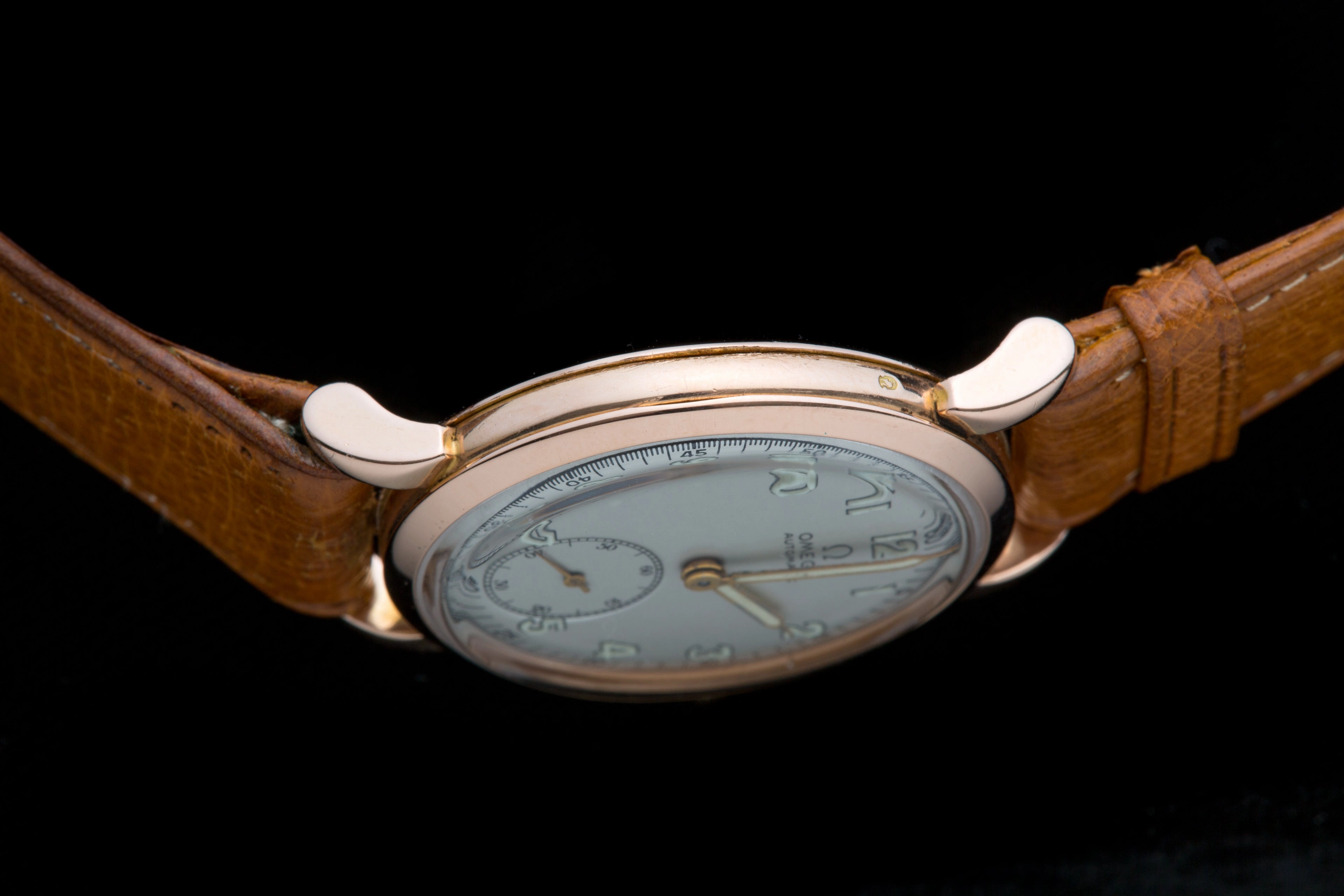 Omega 14ct Rose gold automatic