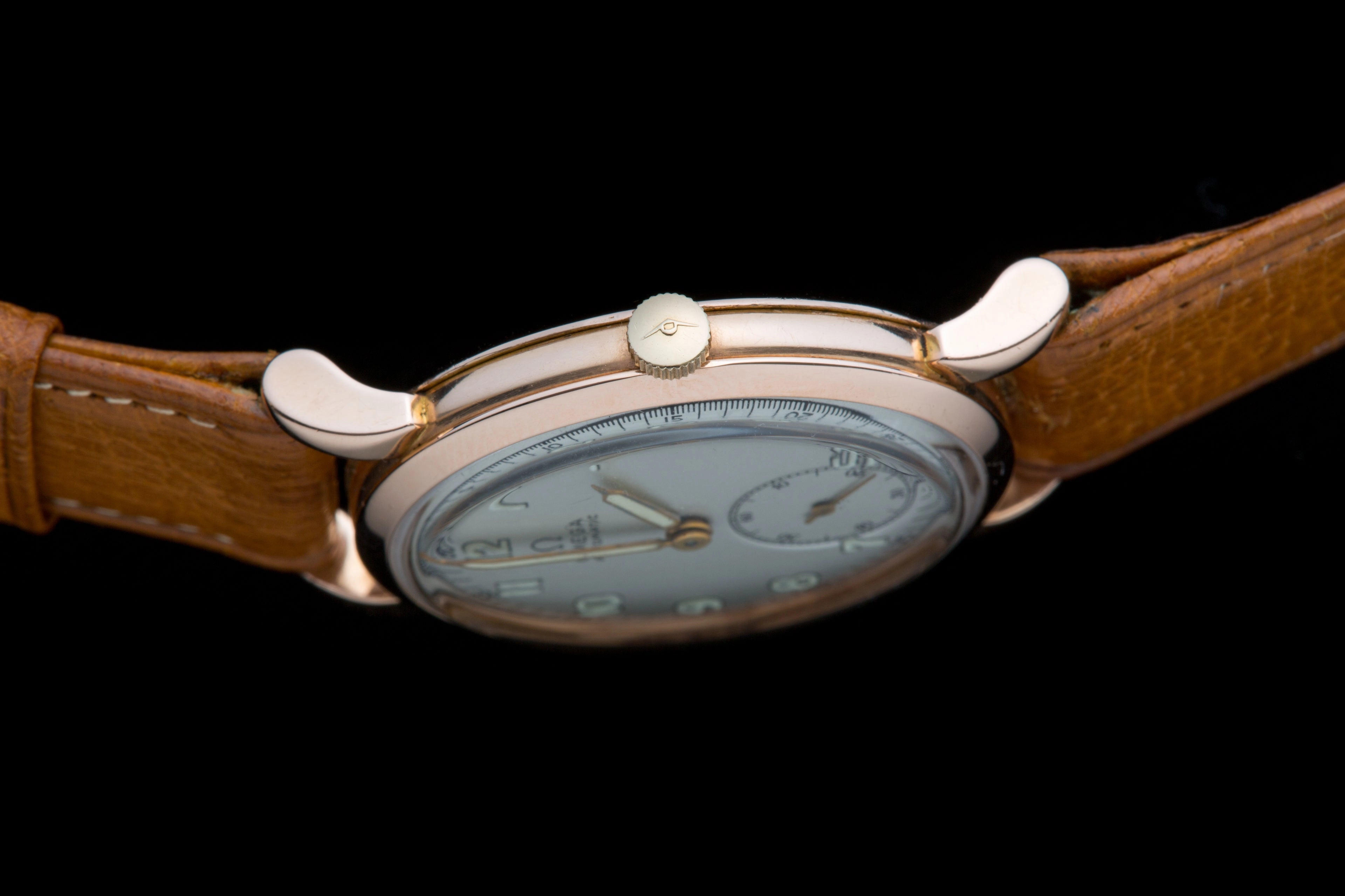 Omega 14ct Rose gold automatic