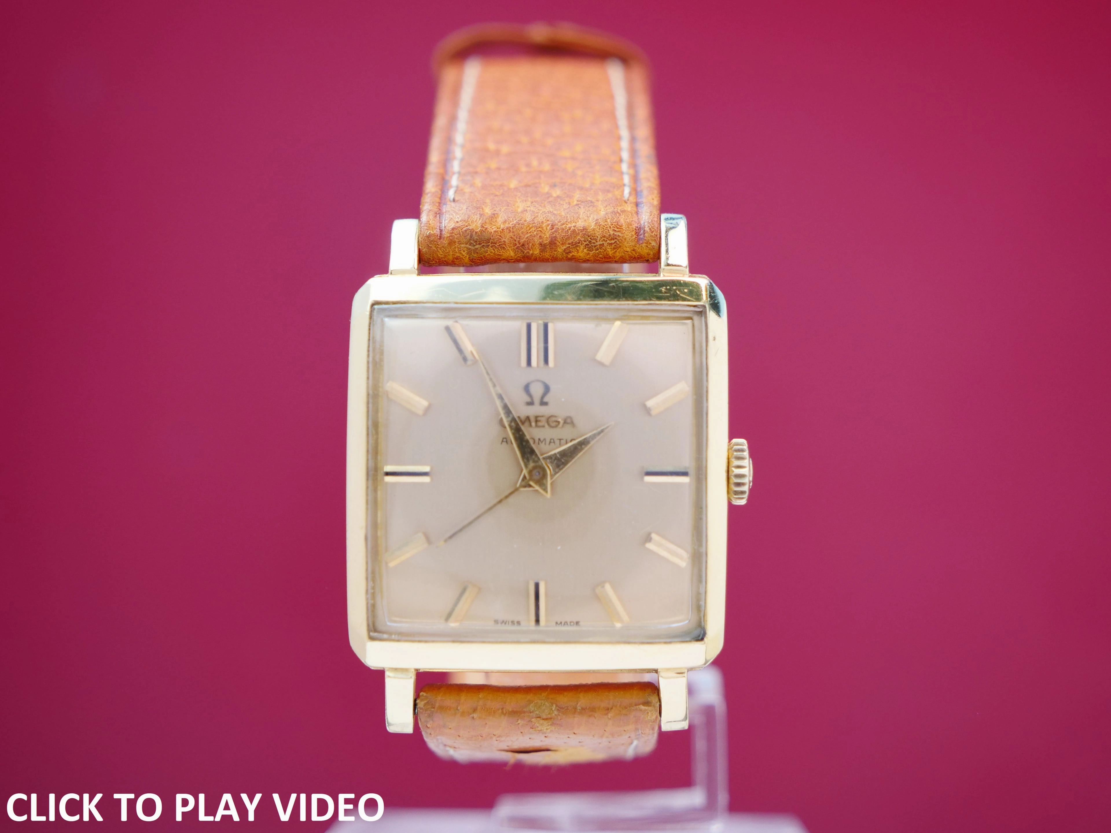 Omega 18ct Gold vintage dress watch