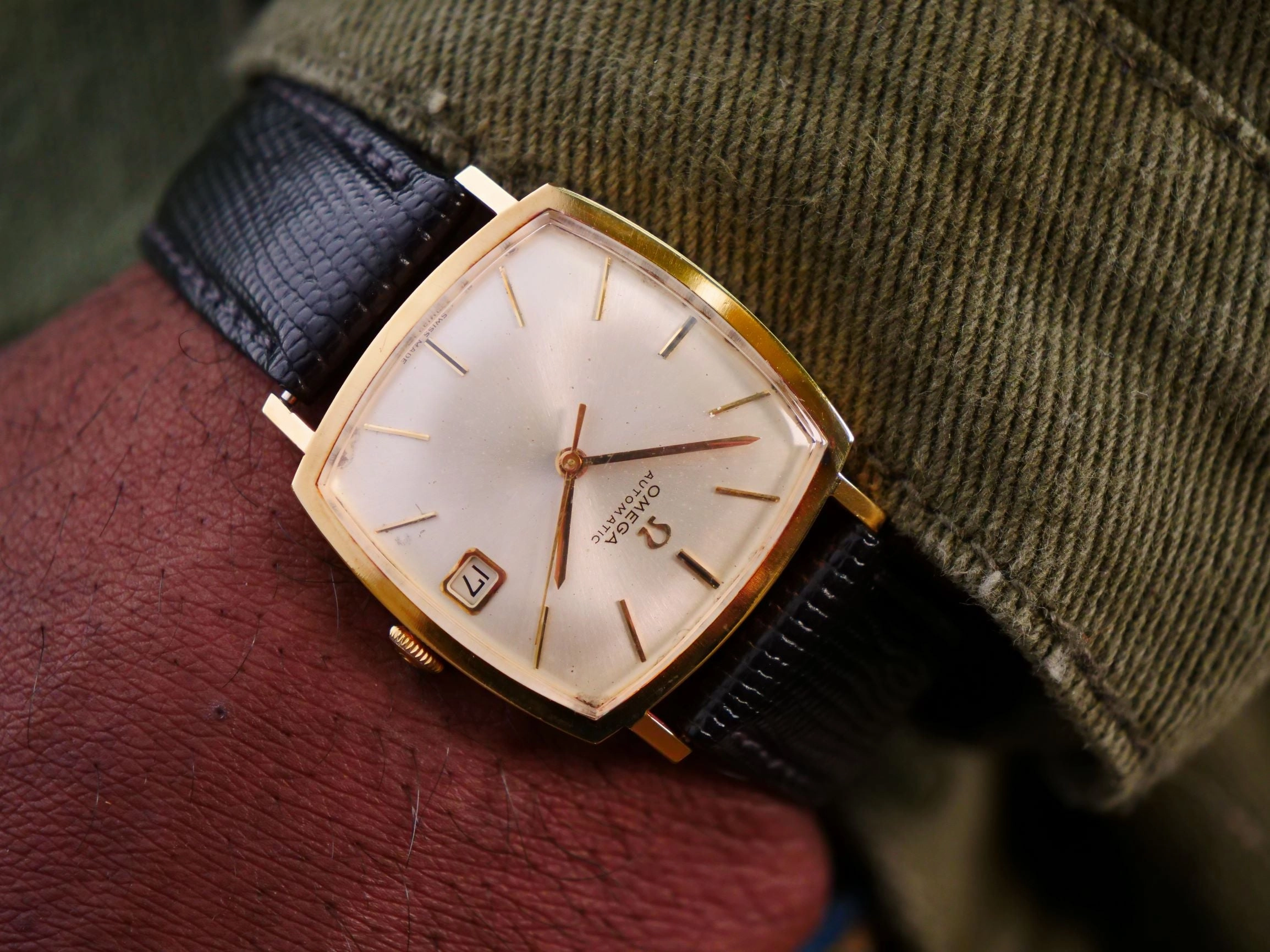 Omega 18ct Gold vintage dress watch - SOLD