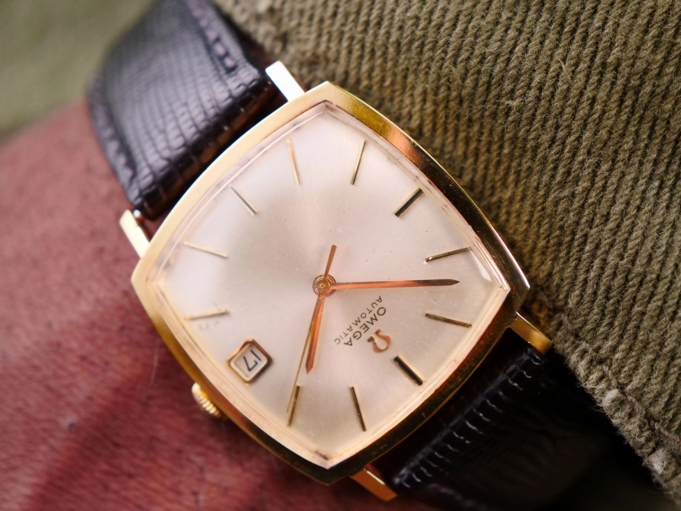 Omega 18ct Gold vintage dress watch - SOLD