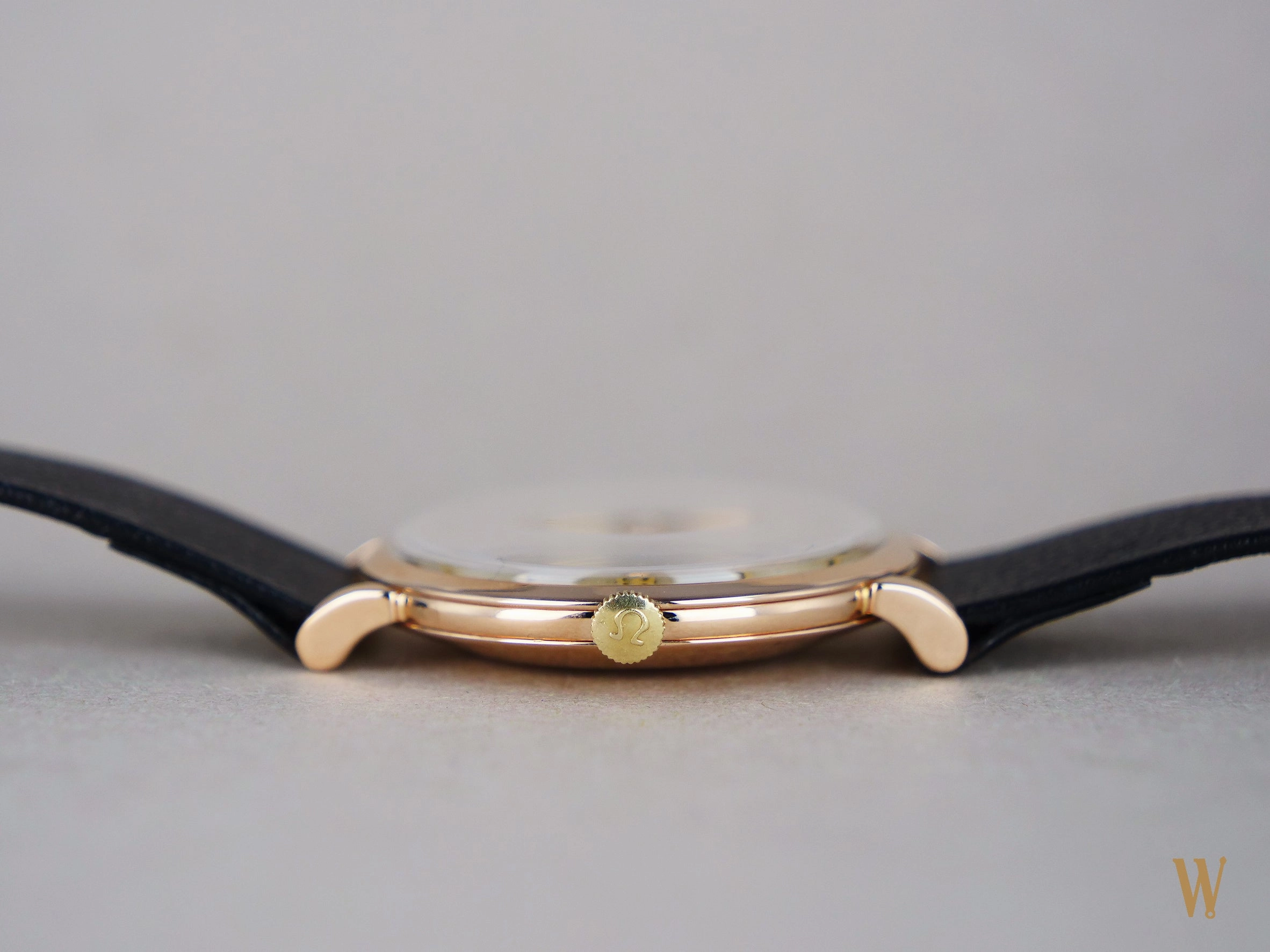 Omega 18ct Rose gold Jumbo Cal 342