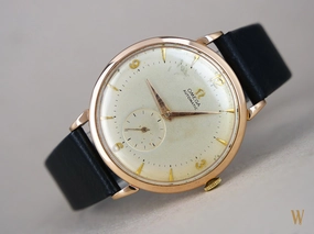 Omega 18ct Rose gold Jumbo Cal 342