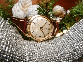 Omega 18ct Rose gold vintage dress watch