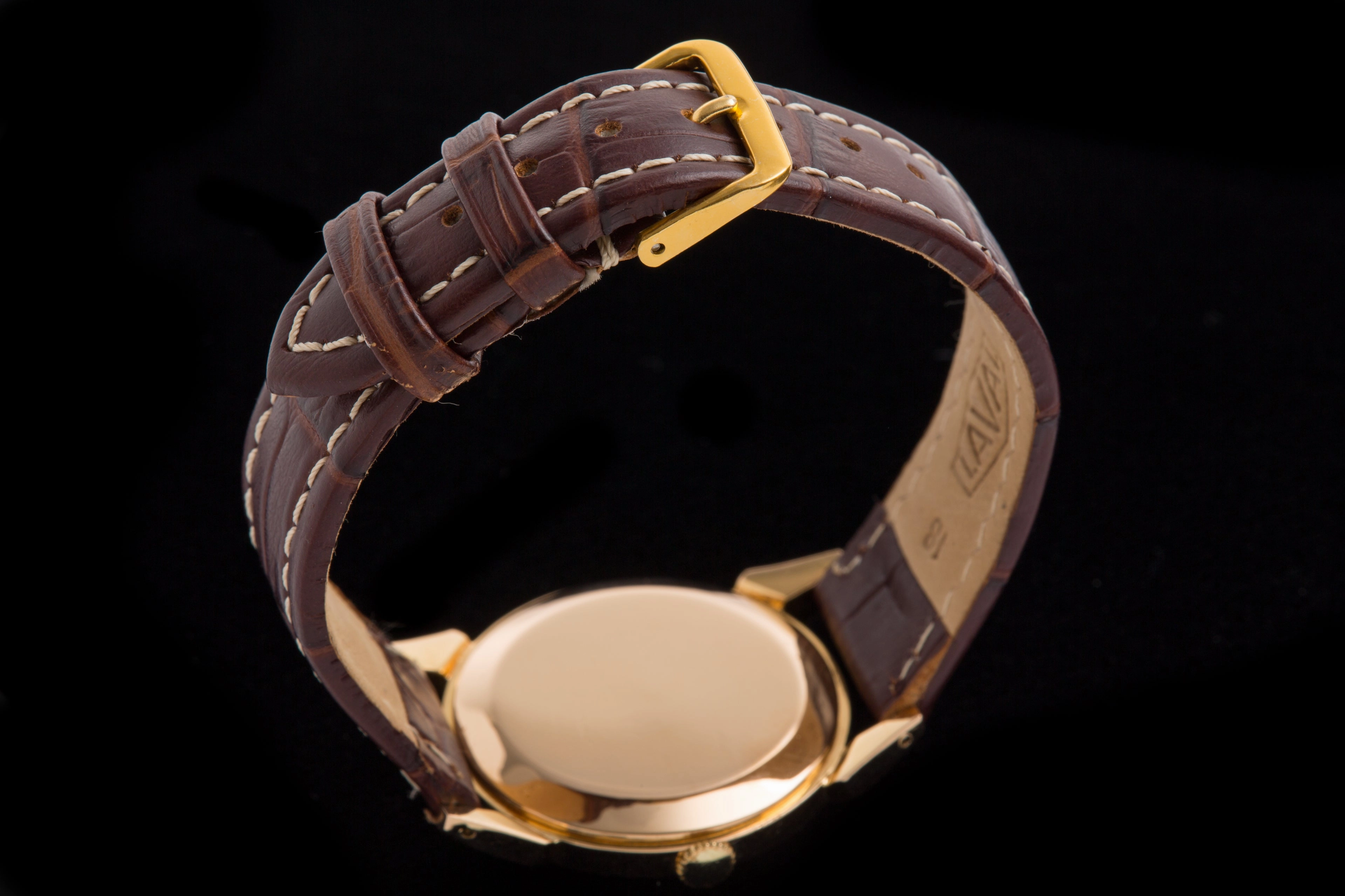 Omega 18ct Rose gold vintage dress watch