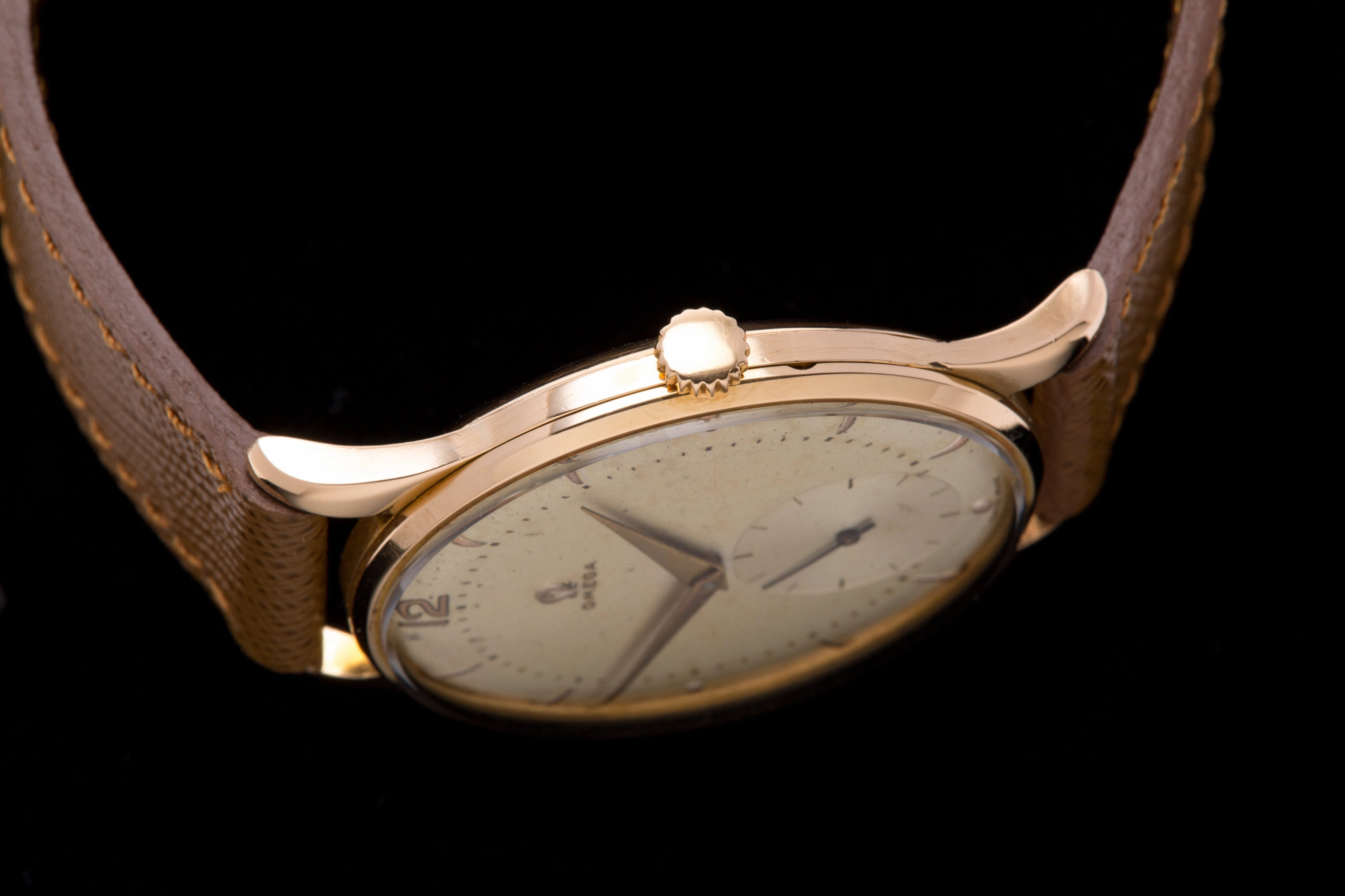 Omega 18ct solid Rose gold 38 mm Jumbo