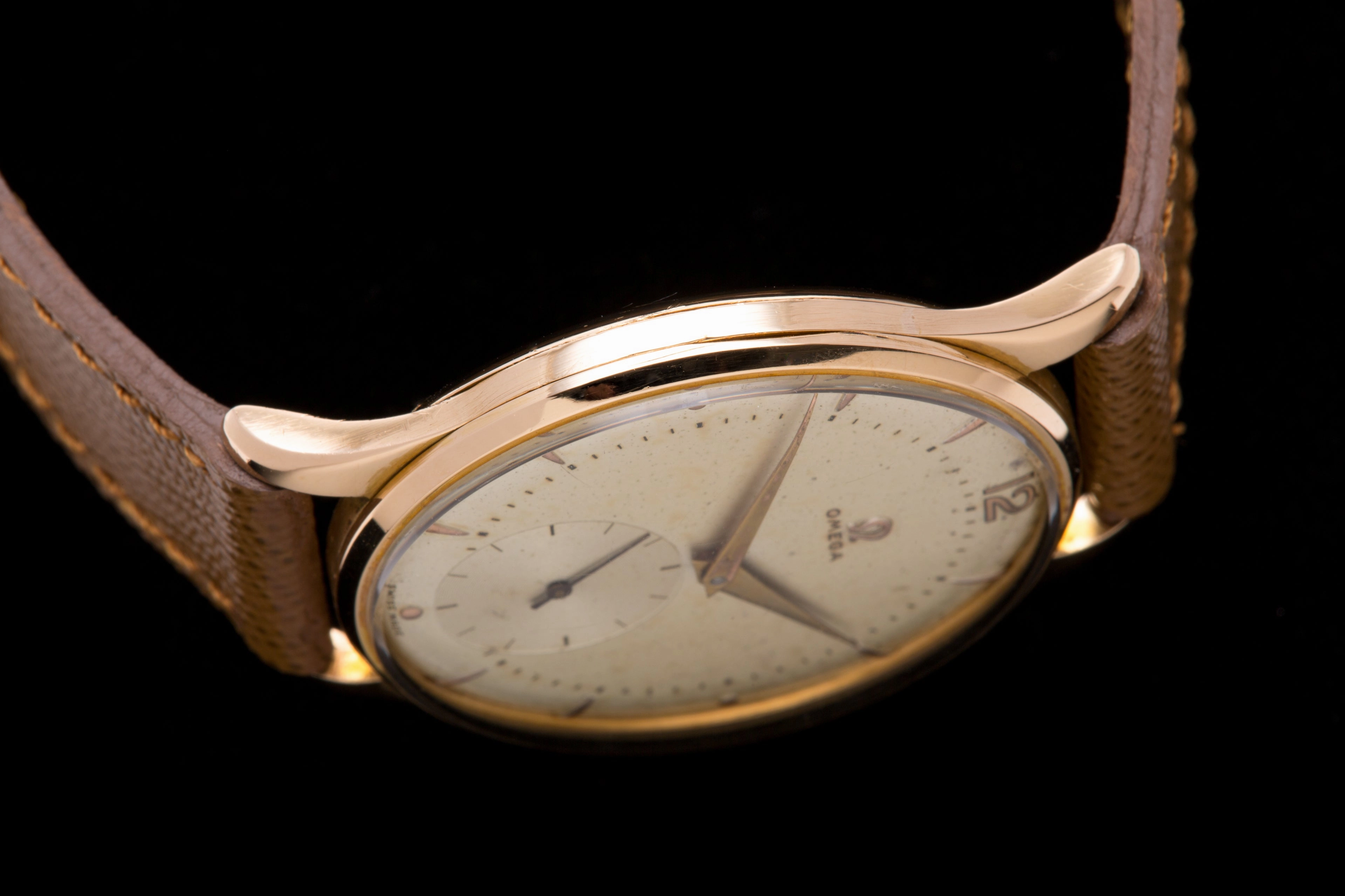Omega 18ct solid Rose gold 38 mm Jumbo