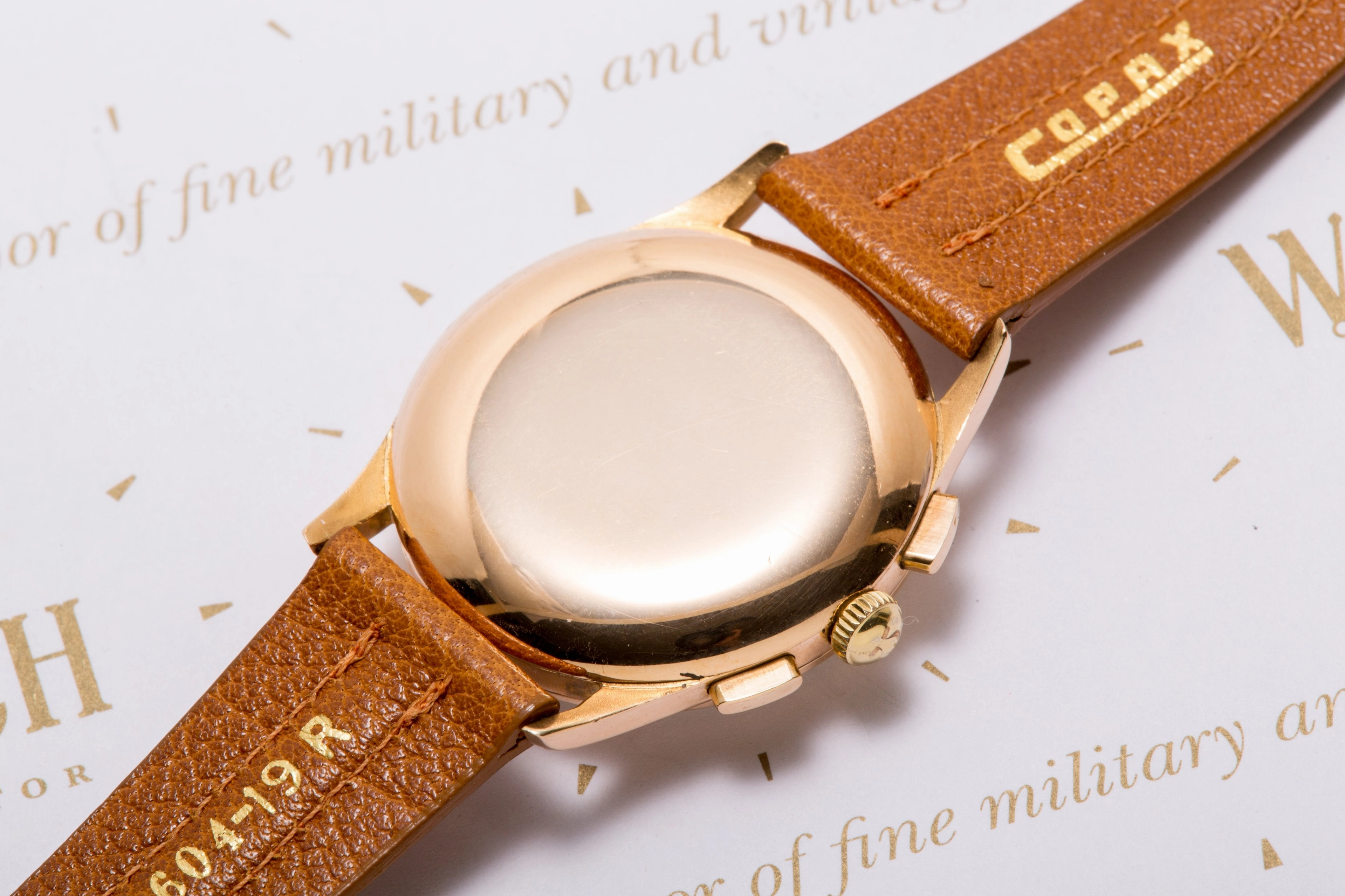 Omega 18K Rose Gold calibre 320 chronograph SOLD