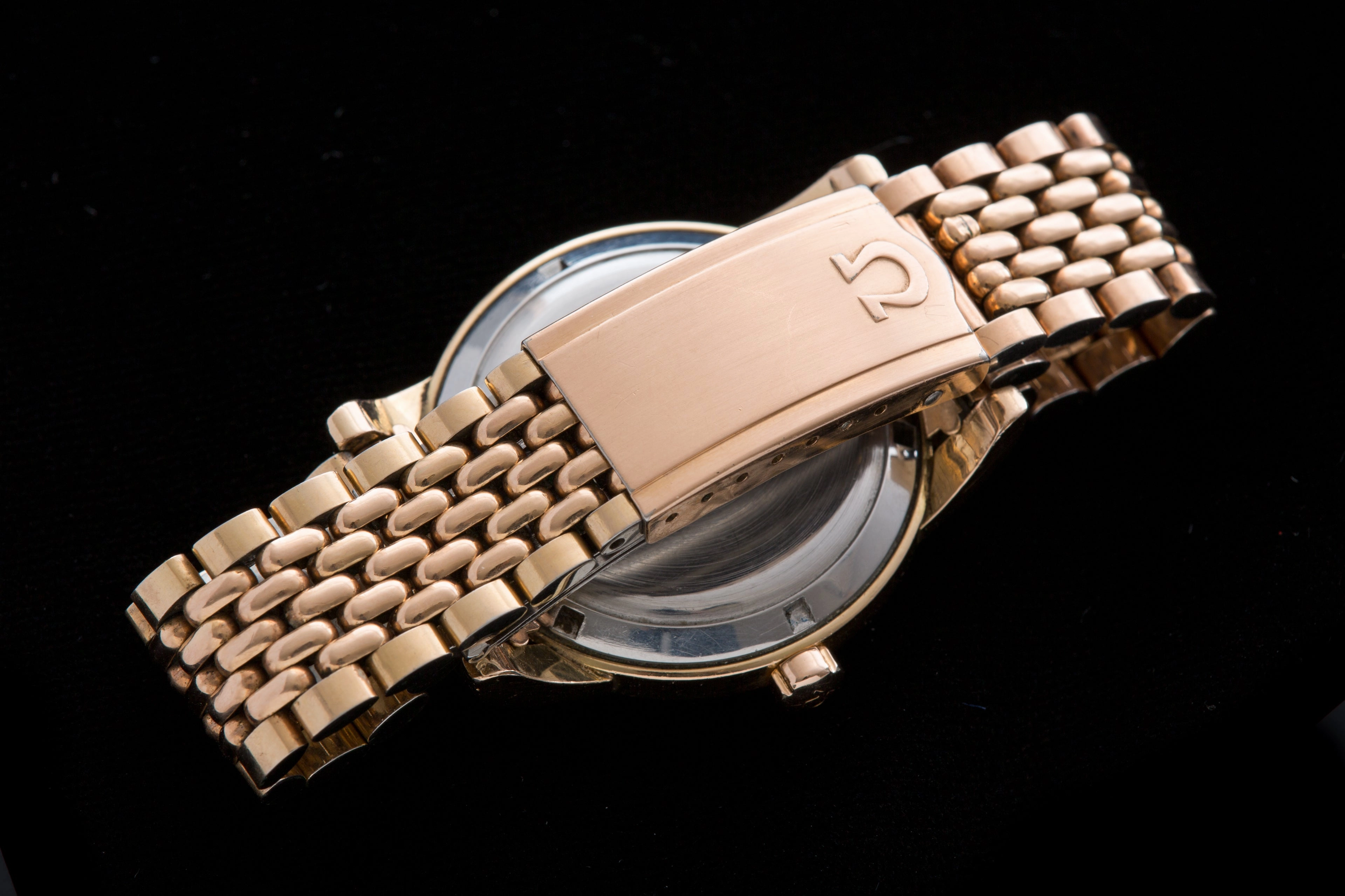 Omega 2494 Rose gold Cap Jumbo Bumper