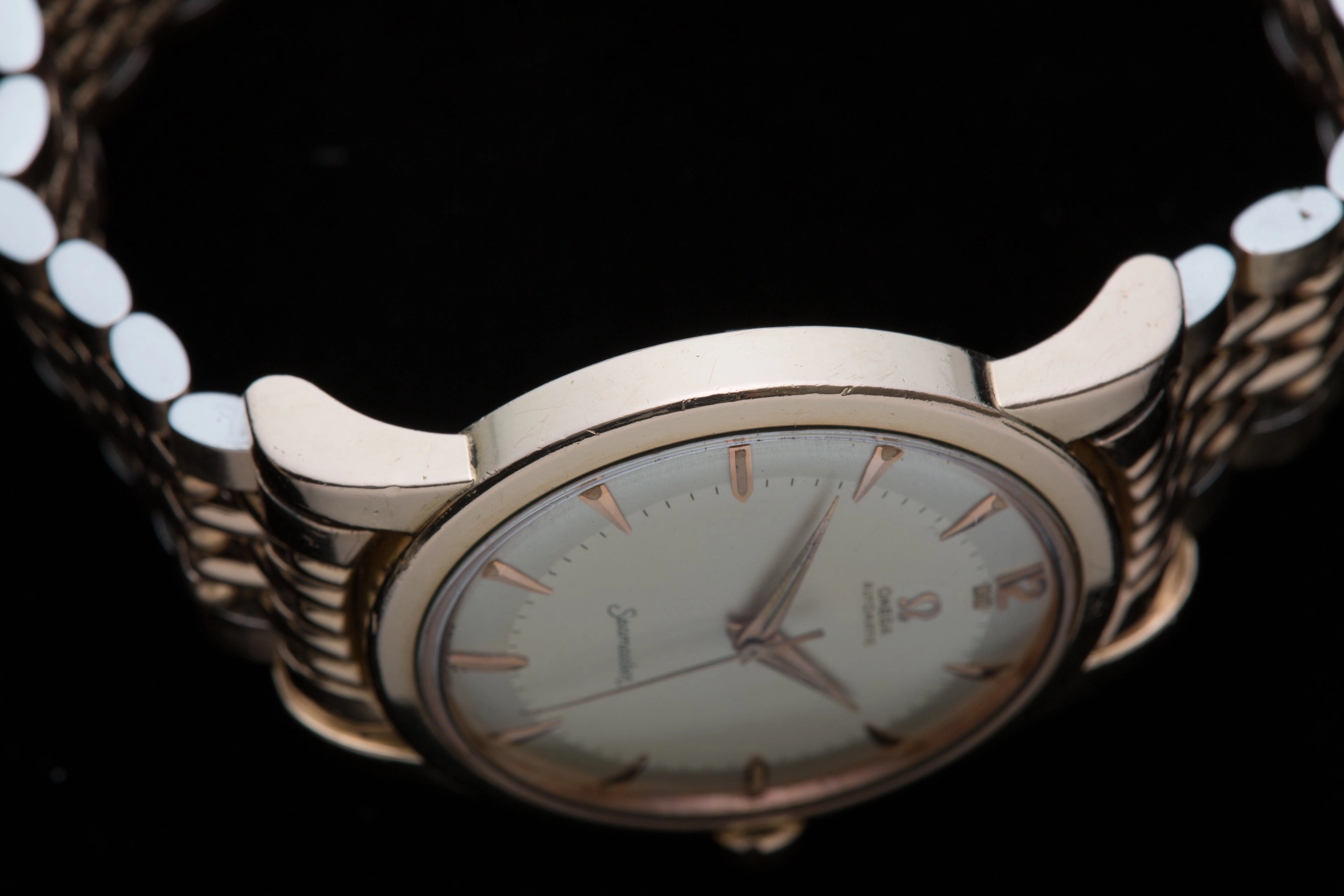 Omega 2494 Rose gold Cap Jumbo Bumper