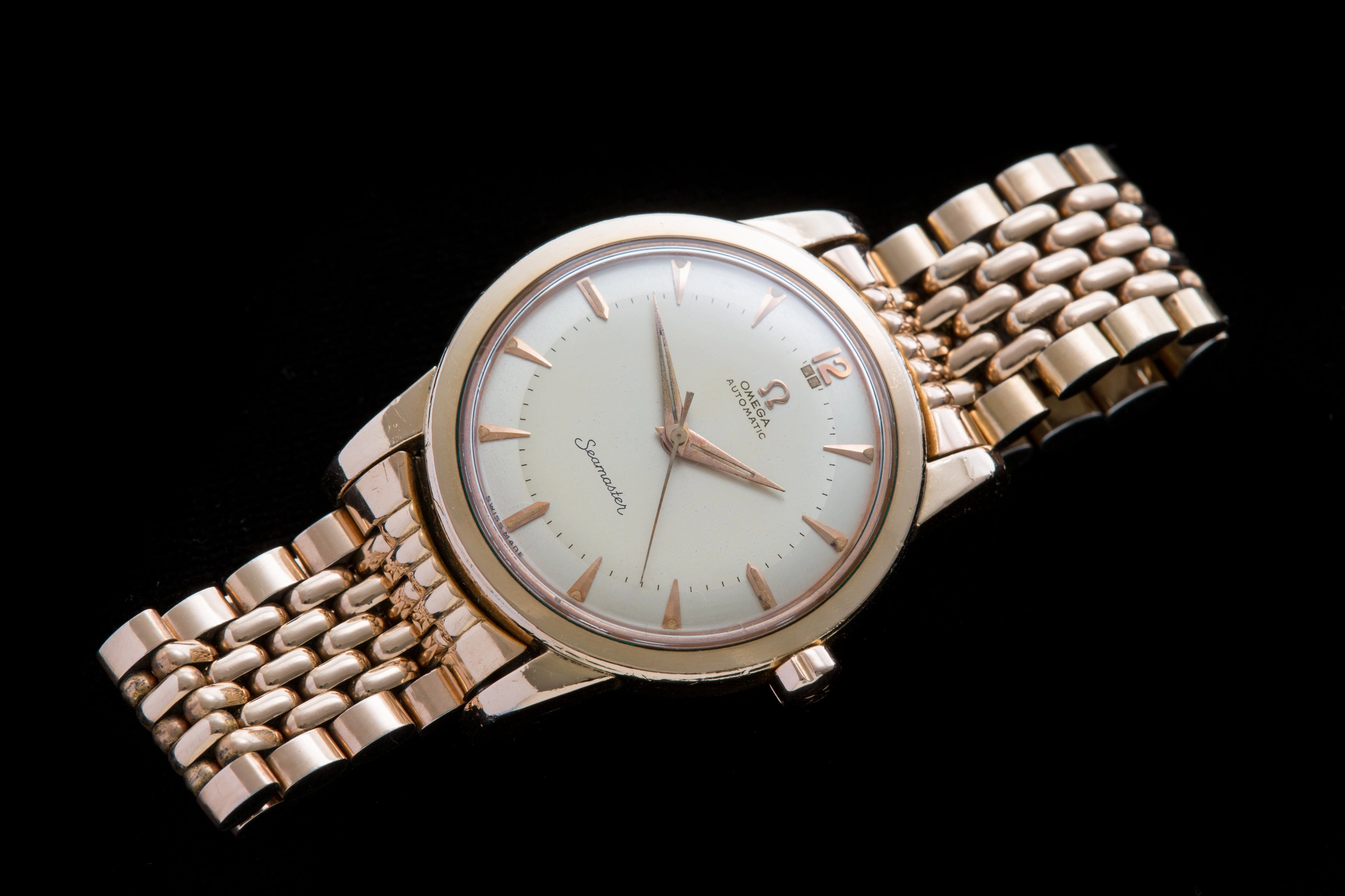 Omega 2494 Rose gold Cap Jumbo Bumper
