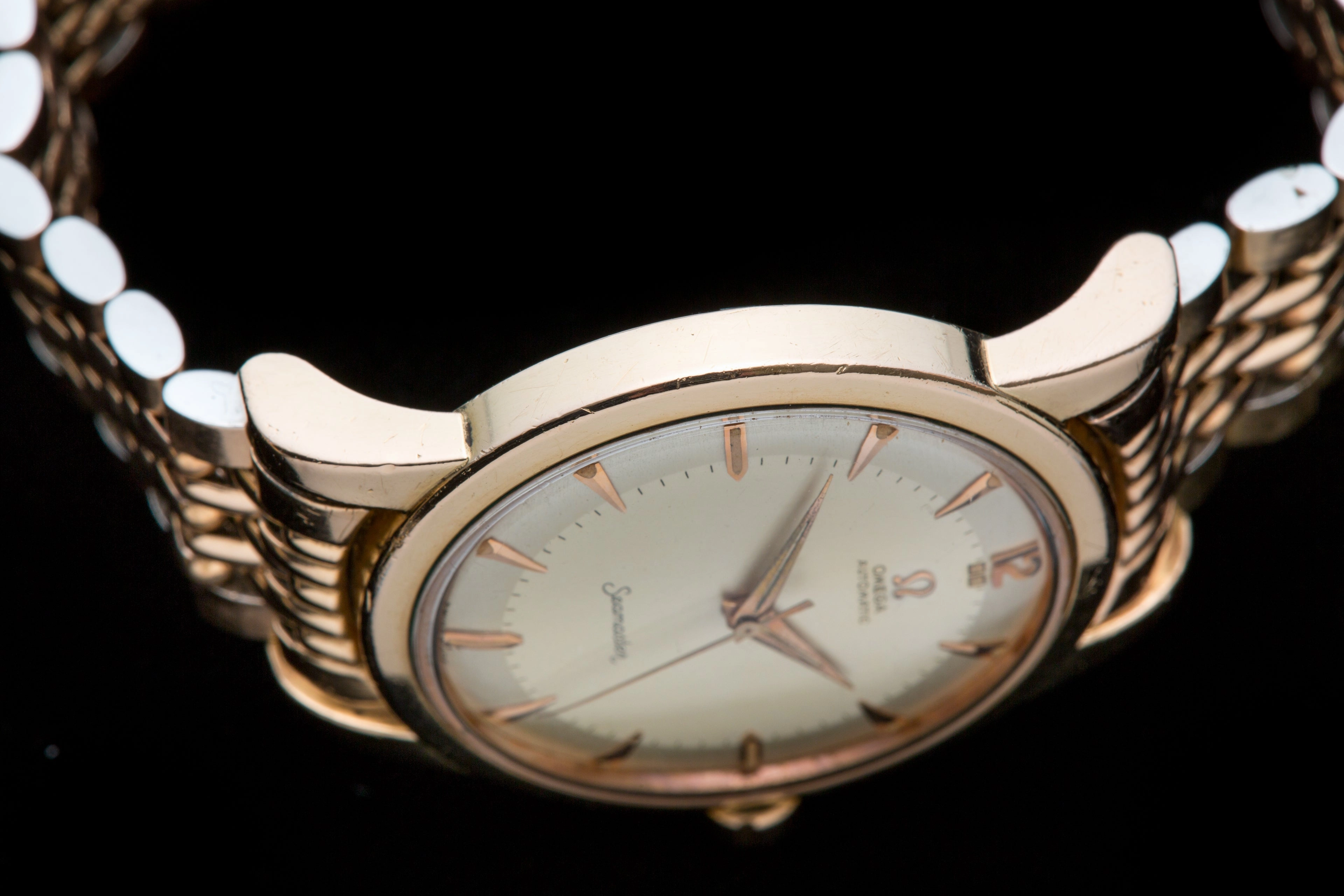 Omega 2494 Rose gold Cap Jumbo Bumper