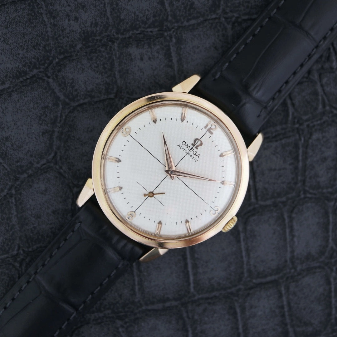 Omega 2709 18k Gold, 1953 Vintage Watch