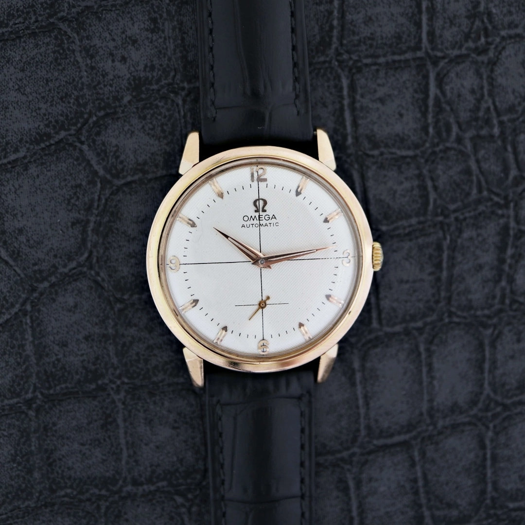 Omega 2709 18k Gold, 1953 Vintage Watch