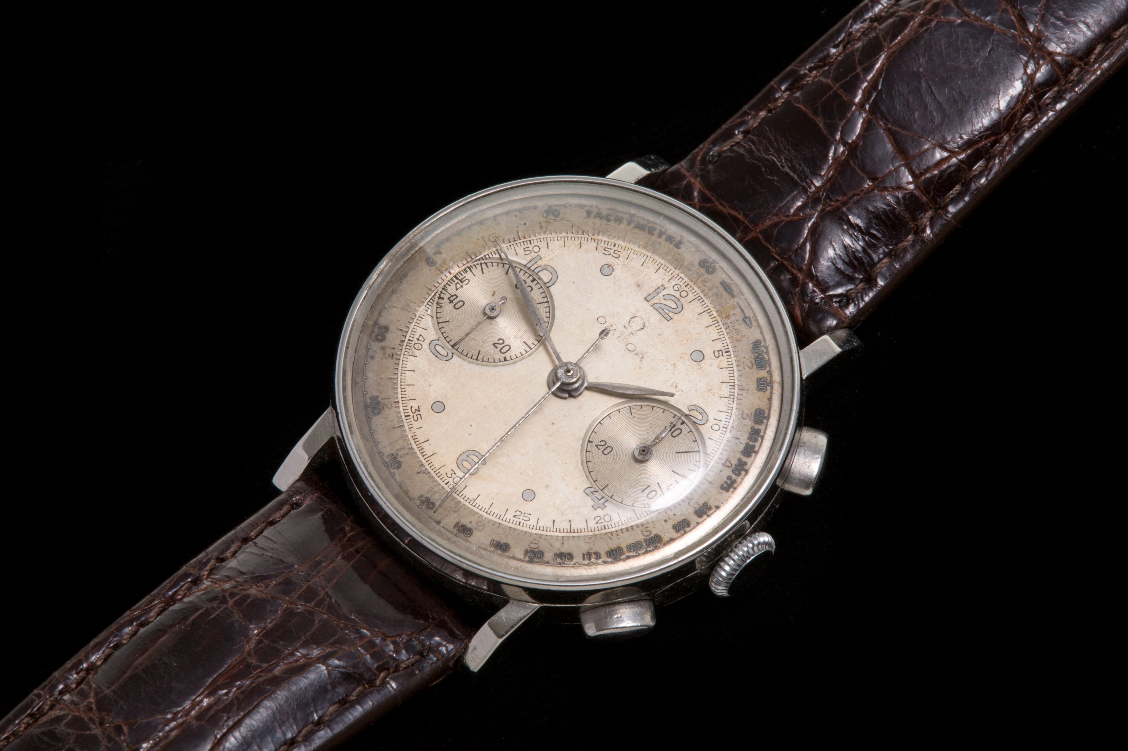 Omega 33.3 vintage jumbo chronograph