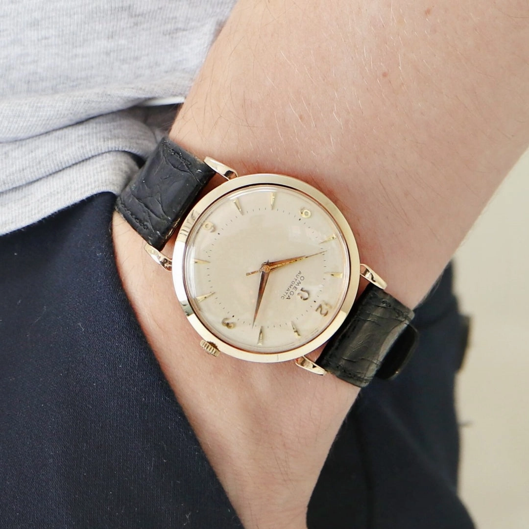 Omega 9k Gold Dennison, 1958