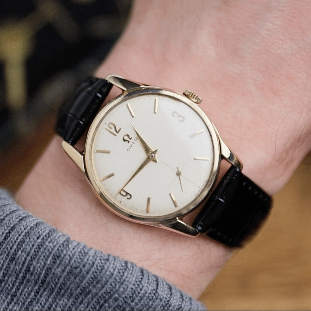 Omega 9k Gold Dennison 1961
